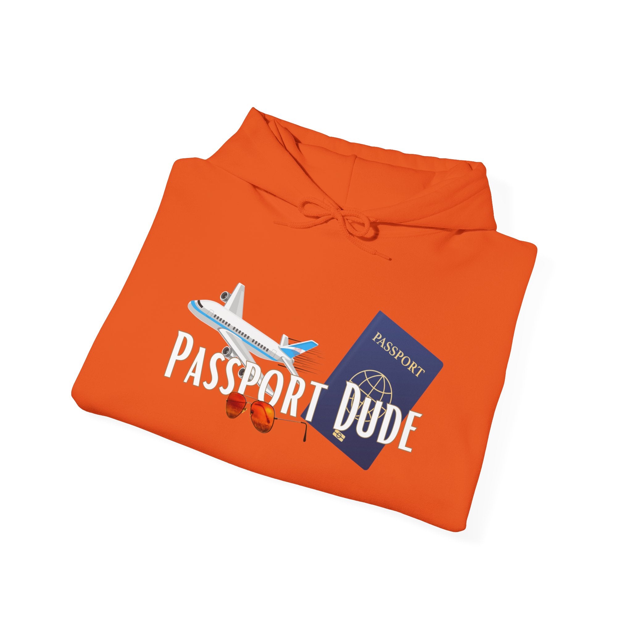 Passport Dude Unisex Heavy Blend™ Hooded Sweatshirt